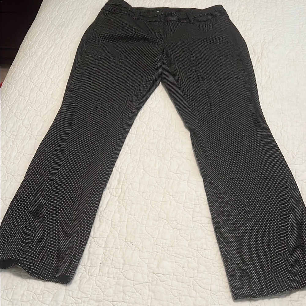 Black and White Polka Dot Pants
